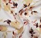 1 Yard Beige & Mauve Rayon Crinkle Fabric Lightweight with Soft Drapey Texture for Dresses Blouses and Skirts 50/52 Inch Width